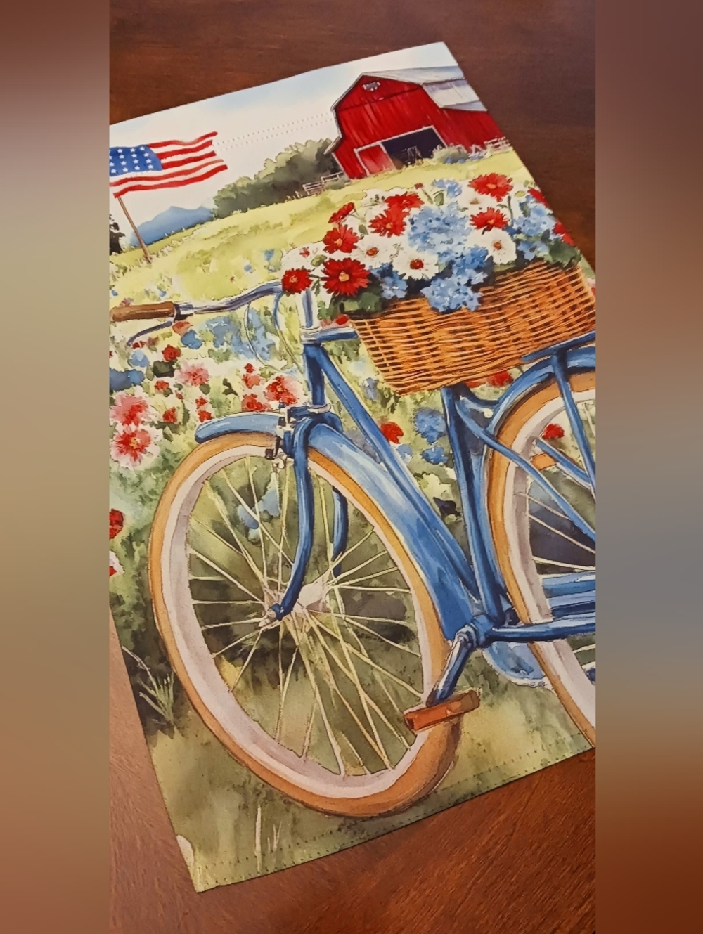 Garden Flag 12"x18", NWT